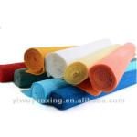 Decorative solid colored flower wrapping crepe paper roll LENA-0011