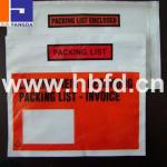 DHL used print plastic packing list enclosed envelope FD-1C-xxxx