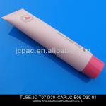 Diameter 30mm plastic tube with screw cap, hand cream tube JC-T07-D30