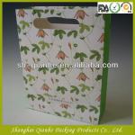 die cut handle bag, paper bags ZDF-020