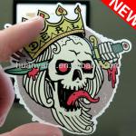 die cut sticker (uvproof and waterproof) hy004