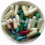 Different size and color hard gelatin empty capsules QX0060