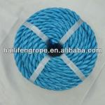 direct manufacturer 3 strand twist pp rope HLF1001