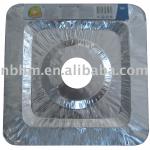 disposable aluminium foil gas mat or burner guard GM280