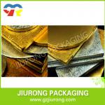 disposable corrugated paper cake board golden silver paper cake board