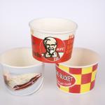 Disposable KFC paper bowl for chicken nuggets H7001