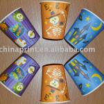 Disposable paper cups for festive party hx-cup