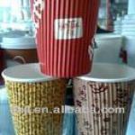 Disposable paper cups for hot and cold drink 3-24OZ