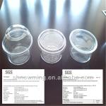 disposable PET food containers with dome lids JM-12-117