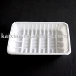 disposable plastic round tray plastic tray