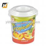 disposible paper ice cream cup with lid HY-34