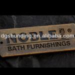 dongguan custom design etched stainless steel label label