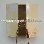 door shape cosmetic box with fasten ribbon ZY-YL-0040