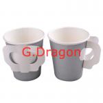 drinking paper cups with handle GD