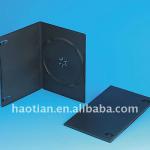 durable 5mm dvd case black color with single tray copor dvd case