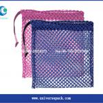 Durable drawstring pvc mesh bag for soap ..