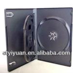 dvd case 14mm 3discs black 3disc dvd case 14mm