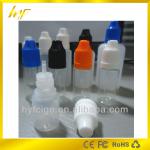 e liquid bottle 10ml for oil tamper proof cap PET with child proof tamper proof cap with long and short dropper SC01