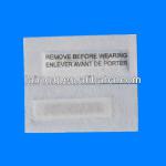 EAS security woven or fabric AM/DR label tag 58KHz retailing usage WL-01