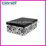 Eco-freindly elegant cardpaper storage shoe boxes BWXH002