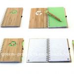 Eco friendly Bamboo cover notebook (Item No: TBB001) TBB001