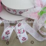 Eco-Friendly print grosgrain webbings 22mm P4182