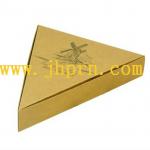 eco friendly triangular kraft paper pizza box VVFX110