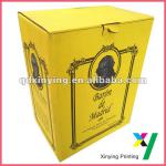 Ecofriendly Corrugated Wine Carton Box XY-870