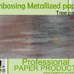 Embossed card paper/ Fancy embossing paper tree pattern