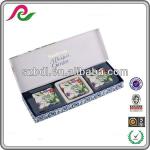 Embossing paper cosmetic packaging box BAOREN05