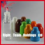 empty 10ml pet dropper bottles with child resistant cap, SGS ,TUV,ISO 8317 RT-CPCLTT-PET