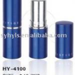 empty aluminium and plastic lipstick pom tube packaging inner tube lipstick container HY-4100