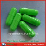 Empty capsule Gelatin Hard Capsule 00# Light Green 00#, 0#, 1#,2#,3#,4#