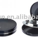 Empty circular powder compact container 181 181