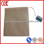 empty tea fliter bag with draw string tea fliter bag