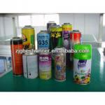 Empty tinplate aerosol cans bw-66