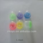 empty vending capsule toys/ plastic capsule toys 1inch