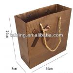 Exquisite paper bag in special paper