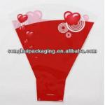 F-shaped flower sleeve / flower plastic packaging film Customer&#39;s mode