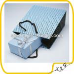 Fancy Christmas gift bag with ribbon handle Xxfa-box-001