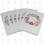 Fancy Christmas paper Greeting card XC-1221