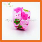 Fancy floral print ribbon for wrapping,SAMPLE FREE! DR004