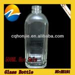 Fancy Square Glass Hot Sale Glass Lotion Bottle HS191