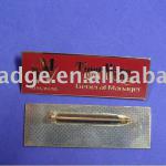 fashion custom embossing nameplate various