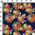 Fashion flower printed paper for garments and hometextiles 6WG8341