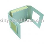 fashion foldable gift box with transparent window L002