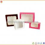 Fashion PVC Window Cake Packaging Boxes with Tray JTF-XXW-12420