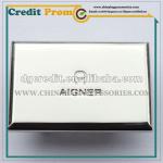 fashion Shinny Nickel Metal Nameplate with engraved logo for bags nameplate