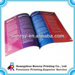 Fashion soft-cover magazine with glossy lamination printing BR-1221