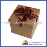 Fashionable Cardboard Gift Box SWS90